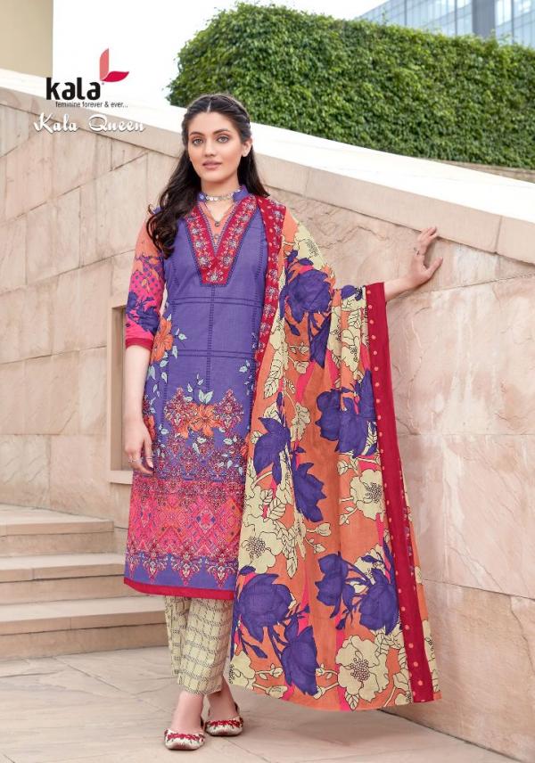 Kala Queen Fancy Cotton Printed Dress Materials